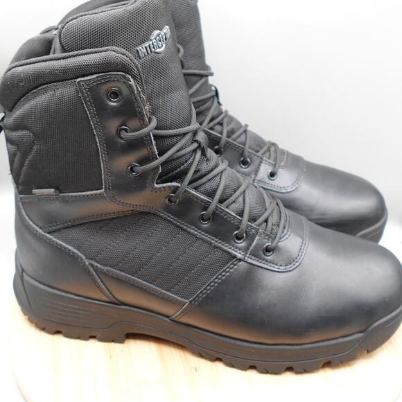 Interceptor Jarret 8" Men Size 13 Tactical Boots Black Soft Toe MNIN43AG001 Flaw - Picture 4 of 13